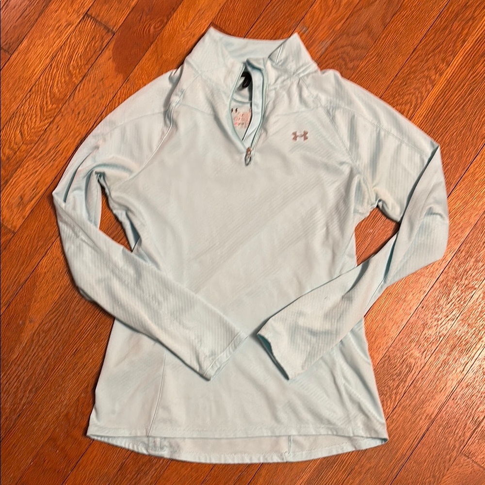 Under Armour Baby Blue Long Sleeve Pull Over